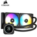Corsair Icue H100I Elite Lcd Display Liquid Cpu Cooler