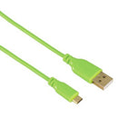 Hama Usb 2.0 Micro Cable Flexi Slim Green 0.75m