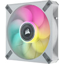 Corsair Ml120 Elite Rgb Led 120Mm Pwm 400 - 1600 Rpm Premium Magnetic Levitation Fan - White