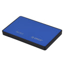 Orico 2.5 inch USB 3.0 Hard Drive Enclosure - Blue 1 year warranty