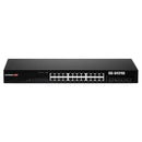 Edimax 24 Port Gb Web Smart Rackmount Switch With 4 Sfp Ports