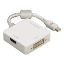 Hama 3in1 Mini Displayport Adapter For Dvi & Displayport & Hdmi