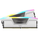Corsair Vengeance® Rgb 32Gb (2 X 16Gb) Ddr5 Dram 5600Mhz C36 Memory Kit; 36-36-36-76; 1.25V; White
