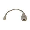 Lindy 0.15M Micro Hdmi To Hdmi Female Cable (41298)