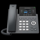 Grandstream 2-Line Carrier Desk Phone 2X Gigabit Ethernet Ports, Supports Poe