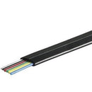 Netix Telephone Cable 6 Core 100metres Roll –black, Retail Box, No Warranty