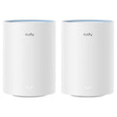 Cudy M1200 Dual Band Wi-Fi 5 Mesh System 2-Pack - 1200Mbps Fast Ethernet Coverage