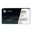 HP 654A YELLOW TONER CARTRIDGE