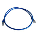 Linkbasic 1 Meter Ftp Cat5E Flylead Blue