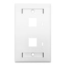 Linkbasic Two Port Faceplate 115 X 70Mm