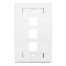 Linkbasic Three Port Faceplate 115 X 70Mm