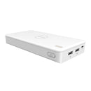 Romoss Pulse 20 20000Mah Input: Micro Usb 5V 2.1A Output: 1 X Usb 5V 2.1A 1 X Usb 5V 1A Power Bank - White