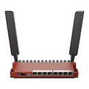Mikrotik 8 Gigabit 1X2.5Gbps Sfp+ Dual Core Wifi 6 Router L009Uigs-2Haxd-In