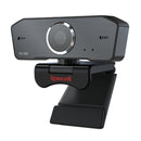 Redragon Hitman 1080P 72 Fov Mount Bracket 30 Fps Pc Webcam - Black