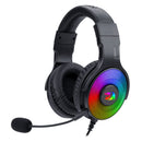 Redragon Over-Ear Pandora Usb (Power Only) Aux (Mic And Headset) Rgb Gaming Headset - Black
