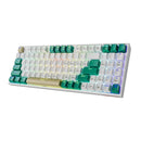 Redragon Kitava 94Key Green White Keycap Rgb Red Switch Mechanical Gaming Keyboard - White Green Yellow