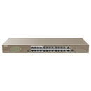 Tenda 26 Port With 24 Poe 230W 2 Gigabit 1 Sfp Combo Switch Tef1126P-24-250W