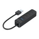 Orico Usb3.0 To 1X Usb 3.0, 3X Usb2.0 Bk