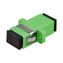 Fibre Simplex Sc Apc Single Mode Mid Coupler Ceramic Sleeve - Green