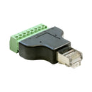 Delock Adapter Rj45 Male - Terminal Block 8-Pin