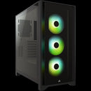Corsair Icue 4000X Rgb Tempered Glass Mid-Tower Black