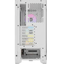 3000D RGB Tempered Glass Mid-Tower- White