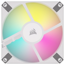 CORSAIR iCUE AF120 RGB SLIM 120mm PWM Fluid Dynamic Bearing Fan - White