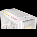 Corsair iCUE LINK 5000T LX RGB Mid-Tower PC Case; White
