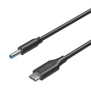 Unitek C14117Bk 1.8M 65W Usb Type-C To Dc Charging Cable - Dc Jack 4.5 × 3.0Mm