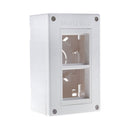 Face Mount Box - Houses Up To 4X Half Size Modules Or 2X Full Size Modules