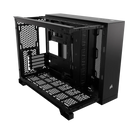 2500D AIRFLOW Micro ATX Dual Chamber PC Case; Black