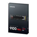 Samsung 9100 Pro 4 Tb Nvme Ssd - Read Speed Up To 14 800 Mb S Write Speed To Up 13 400 Mb S Random Read Up To 2 250 000 Iops Random Write Up To 2 600 000 Iops Pcie 5.0 X4 Nvme 2.0 V-Nand Tlc In-House Controller 1Gb Low Power Ddr4X Sdram 2400Tbw
