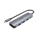 Unitek Usb3.1 3-Port Usb Hub With Card Readers (H1107C)