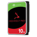 Seagate Ironwolf Pro St10000Nt001 10Tb 3.5'' Hdd Nas Drives 7200 Rpm; Sata 6Gb S Interface; 256Mb Cache;550Tb Year; Unlimited Ba