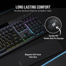 Corsair K70 Pro Rgb Optical-Mechanical Gaming Keyboard - Corsair Opx Switches - Black