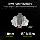 Corsair K70 Pro Rgb Optical-Mechanical Gaming Keyboard - Corsair Opx Switches - Black