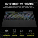 Corsair K70 Pro Rgb Optical-Mechanical Gaming Keyboard - Corsair Opx Switches - Black