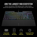 Corsair K70 Pro Rgb Optical-Mechanical Gaming Keyboard - Corsair Opx Switches - Black