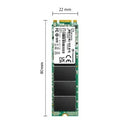 Transcend 2 Tb Mts825S M.2 Sata3 2280 Ssd - Cacheless Tlc