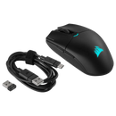 Corsair Katar Elite Wireless Ultra-Light Gaming Mouse; 26000 Dpi; Black.
