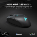 Corsair Katar Elite Wireless Ultra-Light Gaming Mouse; 26000 Dpi; Black.