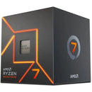 Amd Ryzen 7 7700 5Nm Skt Am5 Cpu; 8 Core 16 Thread Base Clock 3.8Ghz; 32Mb Cache; Radeon Graphics; Wraith Prism Cooler