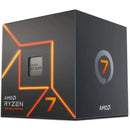 Amd Ryzen 7 7700 5Nm Skt Am5 Cpu; 8 Core 16 Thread Base Clock 3.8Ghz; 32Mb Cache; Radeon Graphics; Wraith Prism Cooler