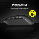 Corsair Katar Elite Wireless Ultra-Light Gaming Mouse; 26000 Dpi; Black.