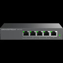 Grandstream Enterprise 5 Port Unmanaged Gbe Poe Switch - 60W