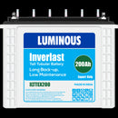 Luminous - Inverlast, 12V - 200Ah Tubular Battery