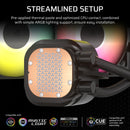 CORSAIR NAUTILUS 360 ARGB; 360mm Radiator; Liquid CPU Cooler