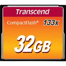 TRANSCEND 32GB COMPACT FLASH 133X
