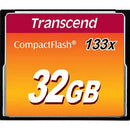TRANSCEND 32GB COMPACT FLASH 133X