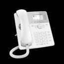 Snom D717 6-Line Desktop Sip Phone In White - No Psu Included - Wide Colour Tft Display - Usb